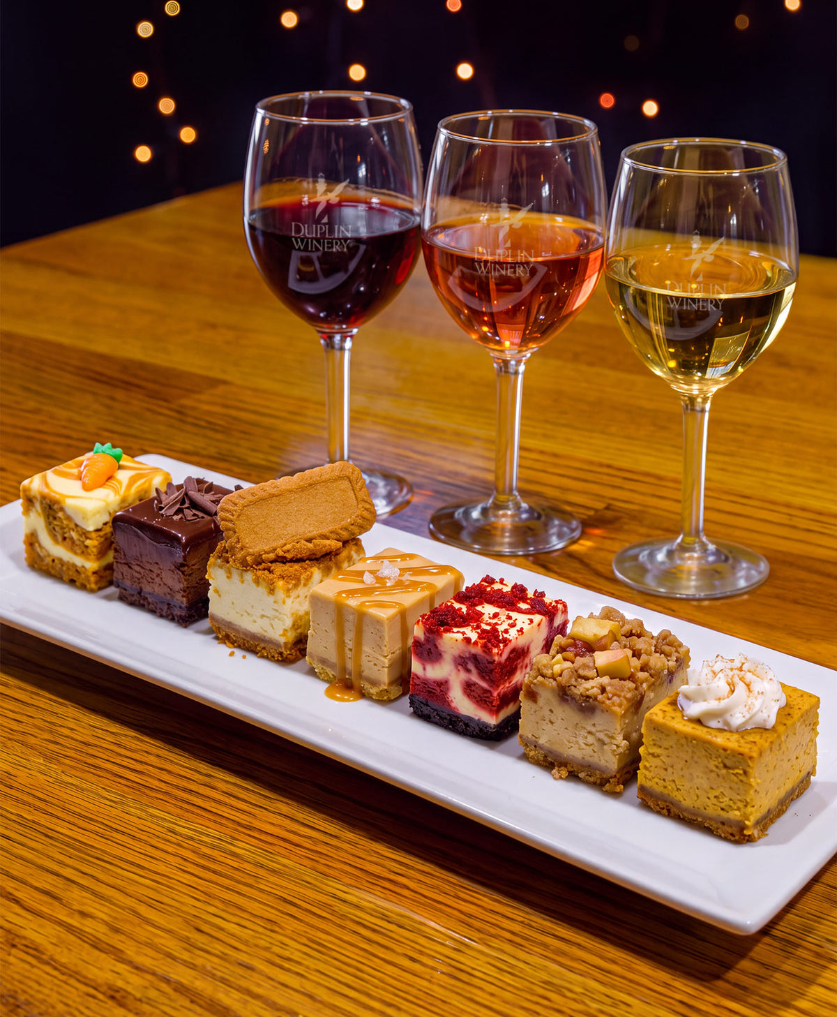NMB Cheesecake & Wine Pairing