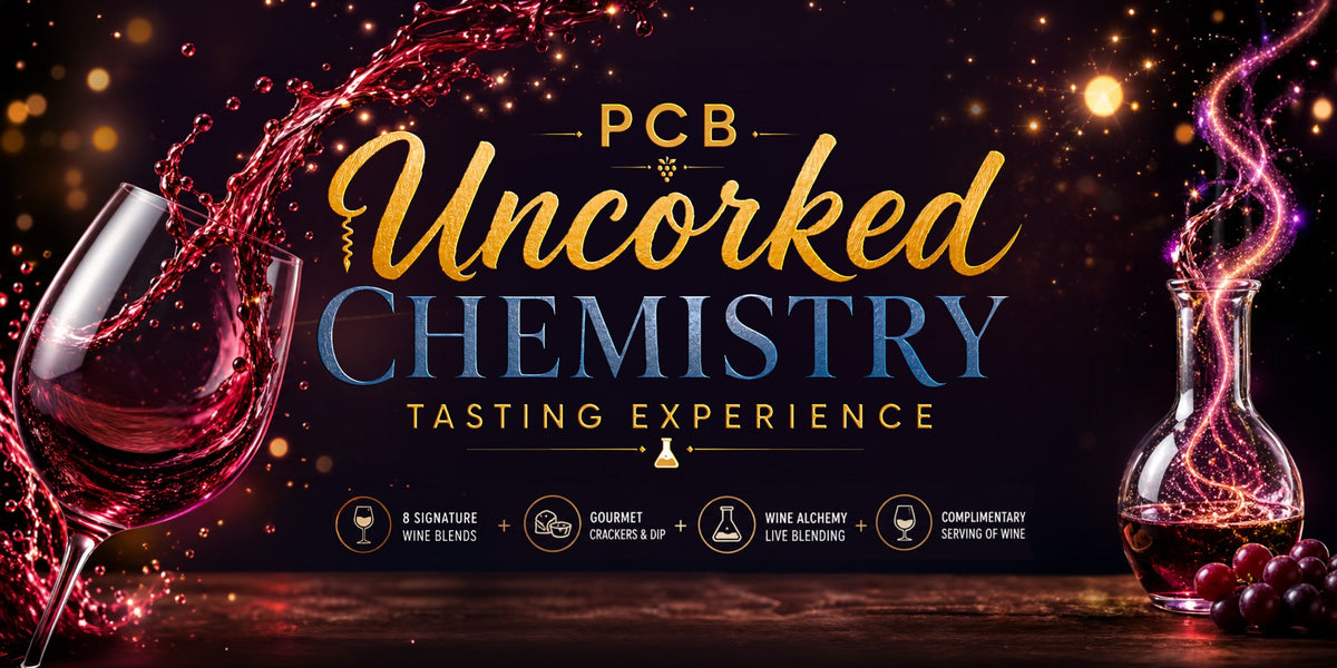 PCB Uncorked Chemistry Tasting Experience