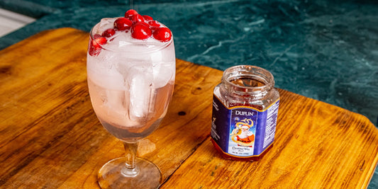 This 2-ingredient holiday mocktail is Christmas Jam Water