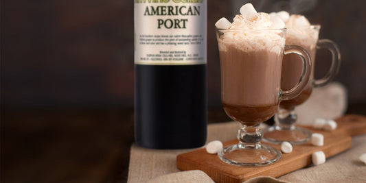 How to make homemade hot chocolate with Duplin Port wine