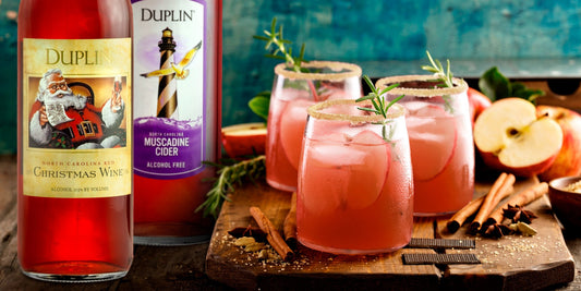Jingle all the way with this vanilla bourbon cocktail