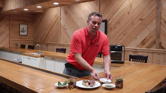 Air fry lamb chops to serve with Scuppernong Herb Jelly
