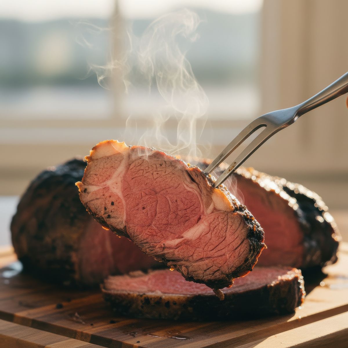 Coffee-Crusted Prime Rib