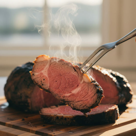Coffee-Crusted Prime Rib