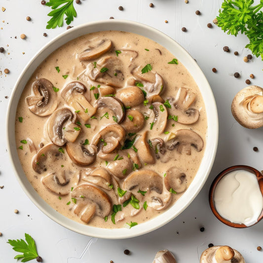 Sautéed Mushrooms With Lemon Cream