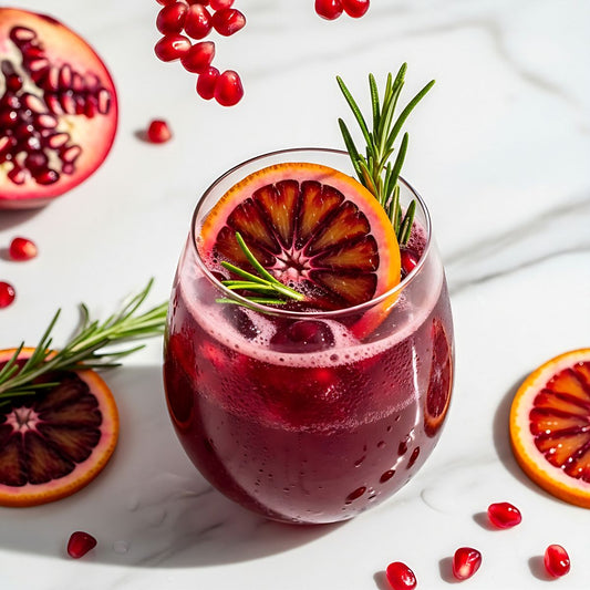 Sunset Red Wine Spritzer