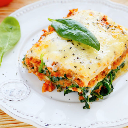 Vegetable Lasagna with Burgundy