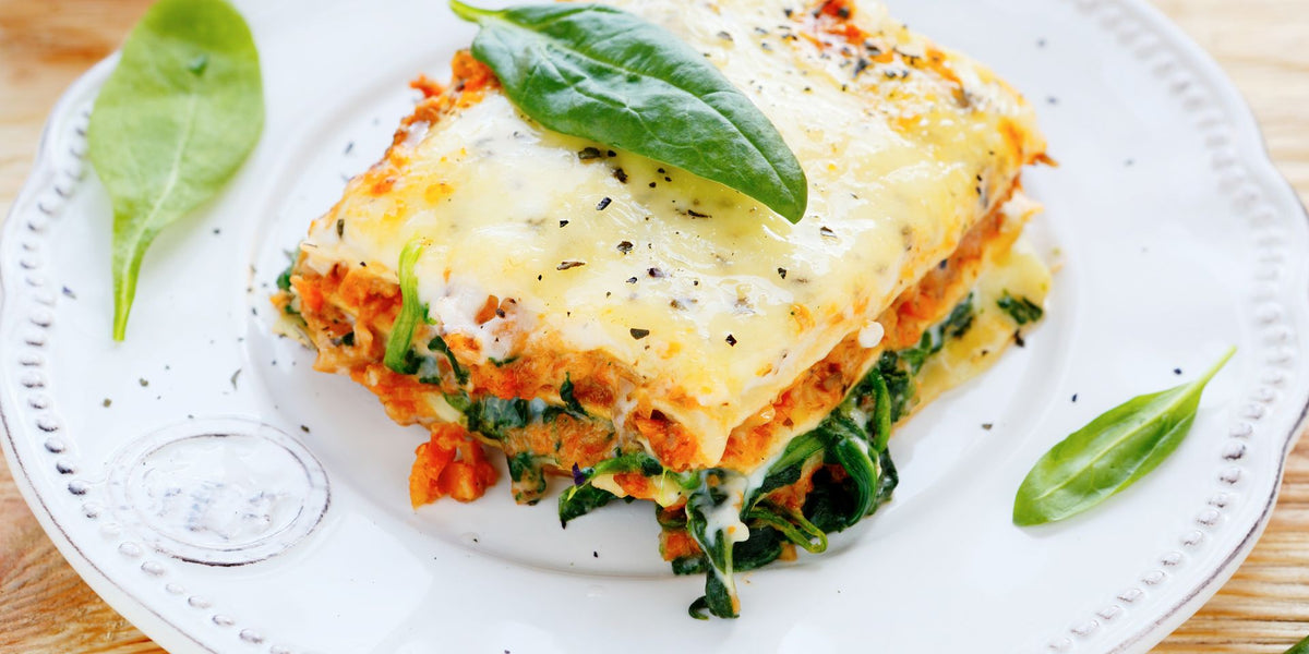 Vegetable Lasagna with Burgundy