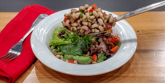 Lucky Black-Eyed Pea Salad