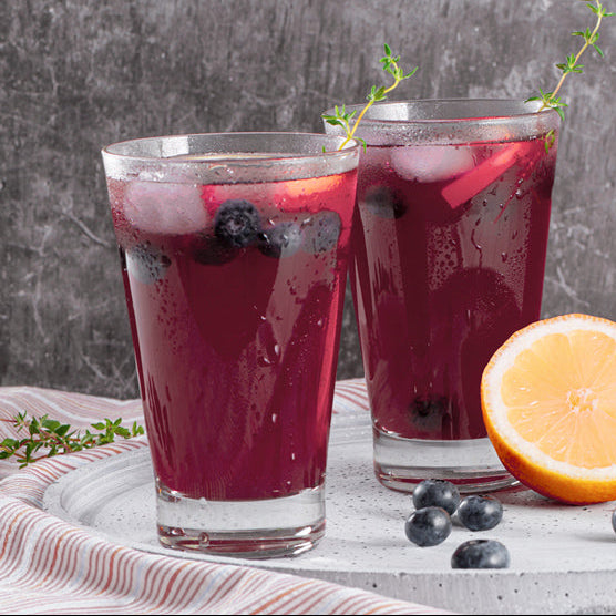 Cotton Candy Blueberry Sangria