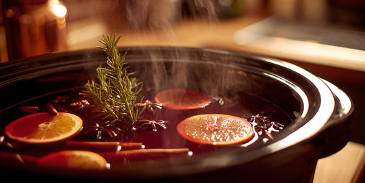 Crock Pot Mulled Wine with an extra kick