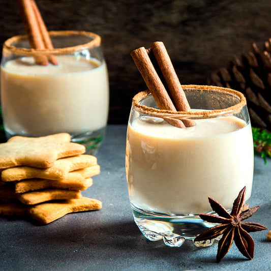 Eggnog Wine Cocktail