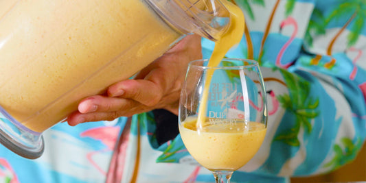 Icy Orange Blossom wine slushie