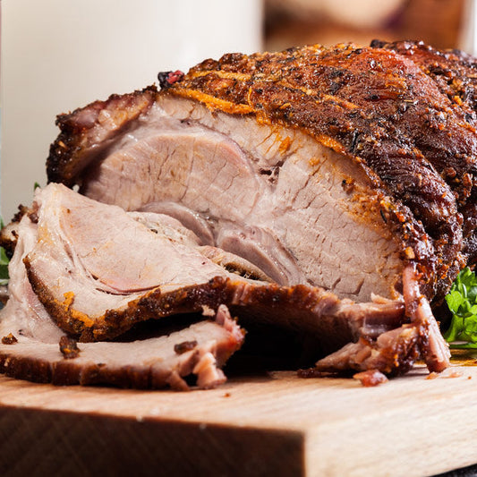 Muscadine Barbecue Pork Roast