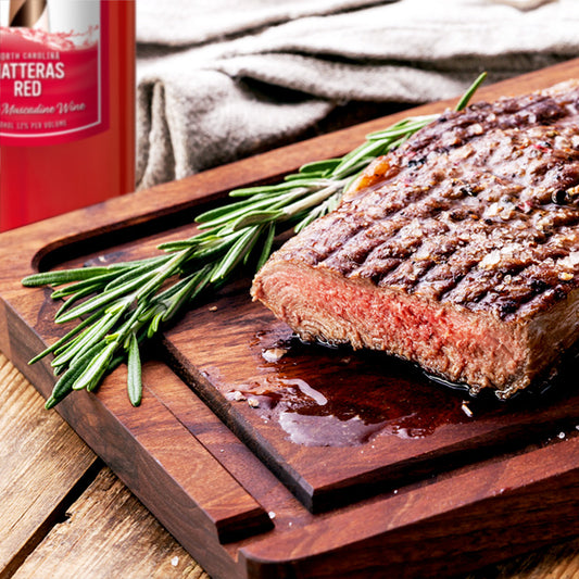 Muscadine Wine Glazed Ribeye