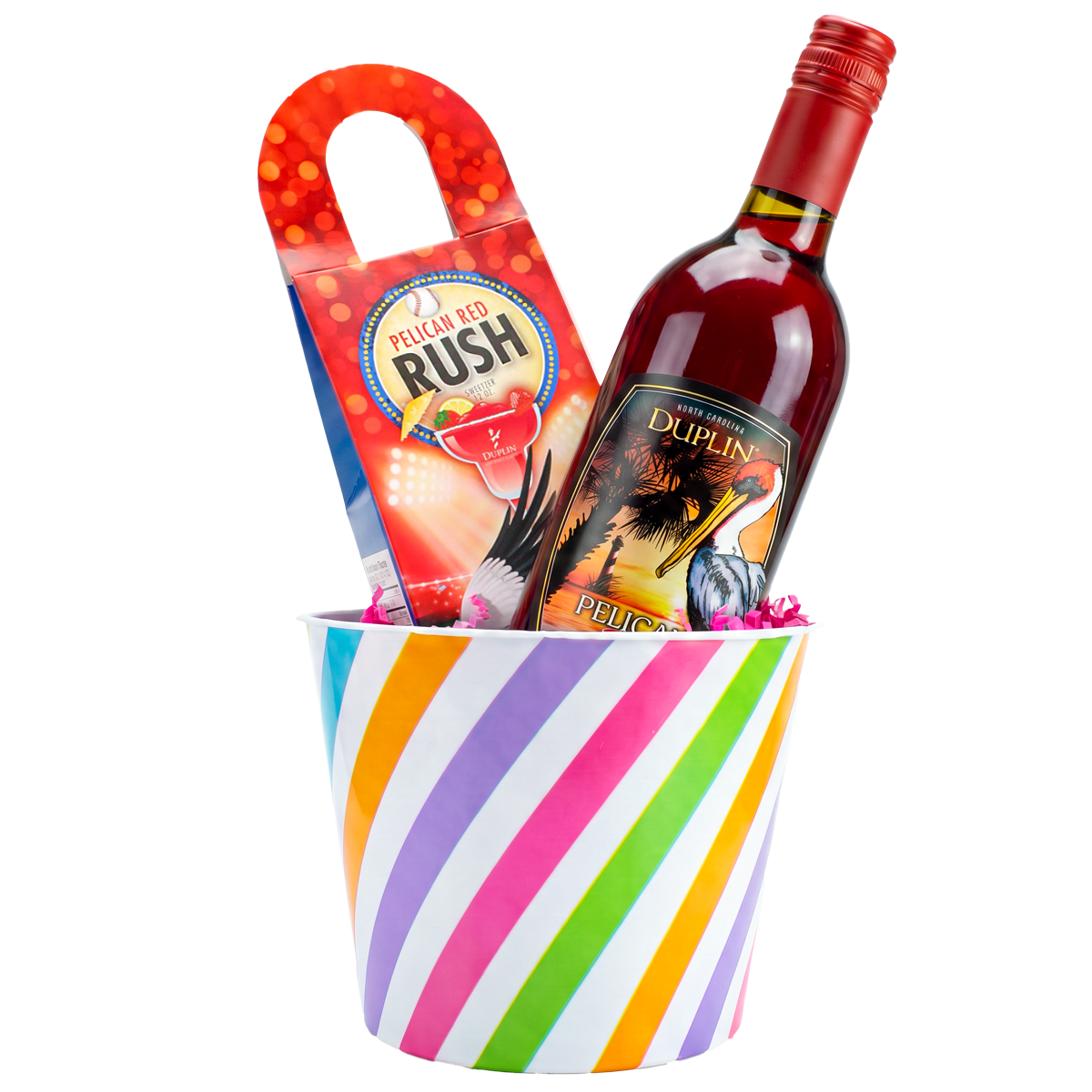 Pelican Red Rush Gift Basket