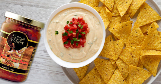 Muscadine Pepper Jack Cheese Dip