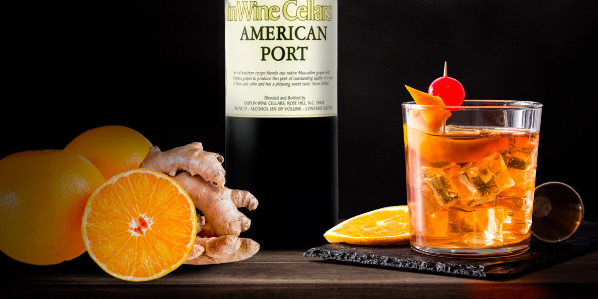 Port Ginger Fizz Cocktail