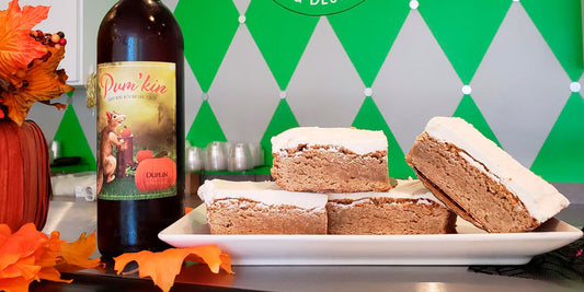 Pum'kin Wine Blondies